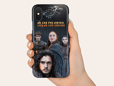 Game of thrones cover branding case cover design phone cover