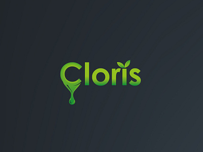 Cloris Logo branding design flat icon logo minimalist vector