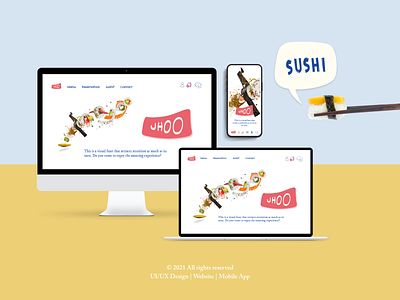 JHOO - Restaurant Web Design&Mobile App