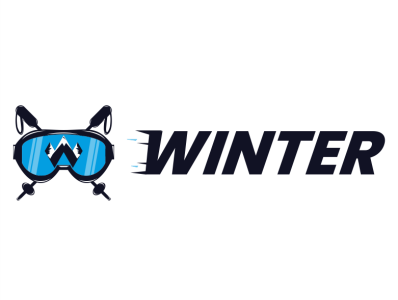 WINTER design gear goggles graphic design icon logo ski ski logo symbol vector winter