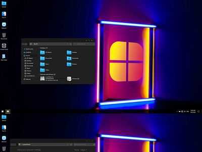 winOS Dark Theme for Windows 10 icon iconpack iconpackager ipack pack shellpack skin skinpack style suite theme themepack transformation uxstyle uxtheme visual visualstyle windows windows10 windows10themes