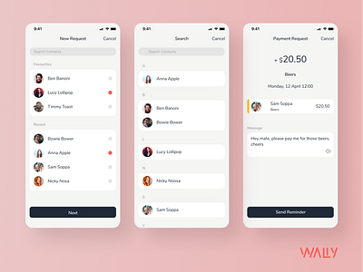 Payment Request | Wally