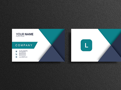 Professional Business Card corporate identity free illustration mockup professional business card top rated