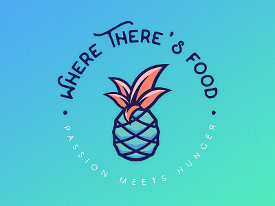 Where There's Food beach blog fruit hungry passion pineapple