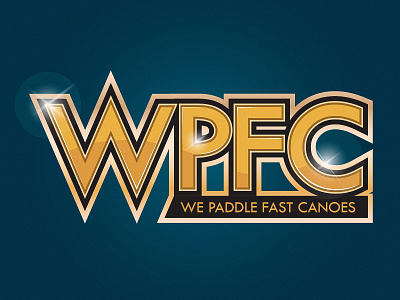 WPFC branding canoe sports logo
