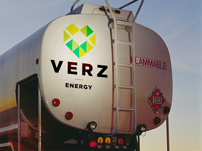 Verz Energy Fuel Truck concept logo