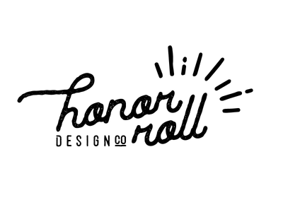 Honor Roll: Logo concept logo vintage
