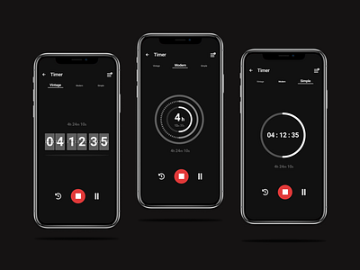 Count Down Ui Design