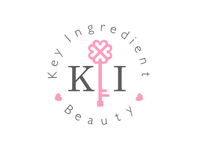 KEY INGREDIENT BEAUTY LOGO beauty cosmetic logo