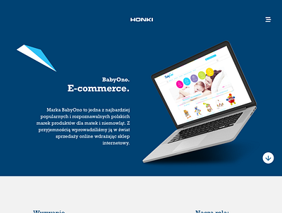 Case study - Honki Digital Agency casestudy responsive design webdesign website design