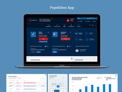PageEditor - Dashboard app dashboard cms dashboad dashboard app