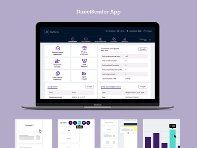 Direct Sender - Dashboard