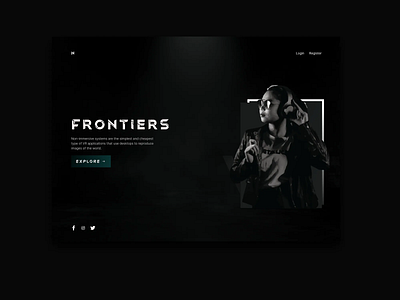 Landing page design design figma ui webdesign