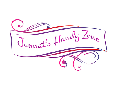 logo for " jannat's handy zone "