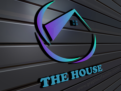 logo for " THE HOUSE "