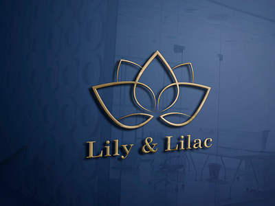 Logo design for " LILY AND LILAC "