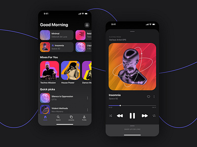 Music app app daily ui design figma graphic design mobile ui uidesign user interface uxdesign uxui