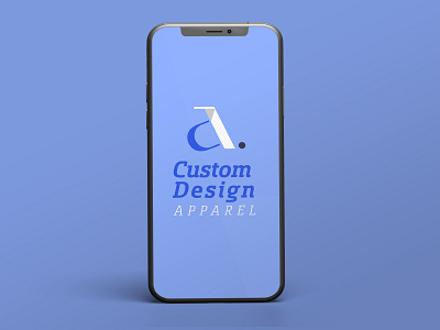 Custom Design Apparel (CDA) Logo Design - Clothing Logo Design bold logo branding flat flat design icon logo logo design minimal ui ux