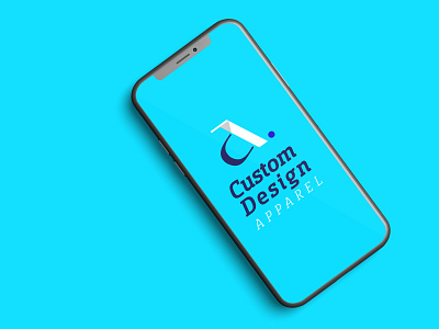 Custom Design Apparel (CDA) Logo Design - Clothing Logo Design app bold logo branding design flat design icon illustration logo logo design minimal vector
