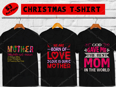 50+ Mother's Day premium t-shirt design