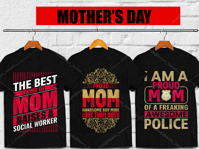 50+ Mother's Day premium t-shirt design