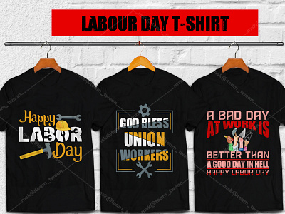 50+ May Day Premium T-shirt Design