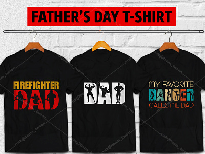 100+ Father's Day premium t-shirt design bodybuilder dad dad vector dancer dad father t shirt fathersday firefighter dad