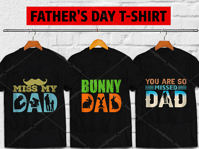 100+ Father's Day premium t-shirt design