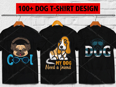 100+ Dog Premium T-shirt Design dog dog lover dog vector uiux