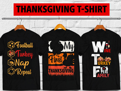 100+ Thanksgiving Day Premium T-shirt Design autumn