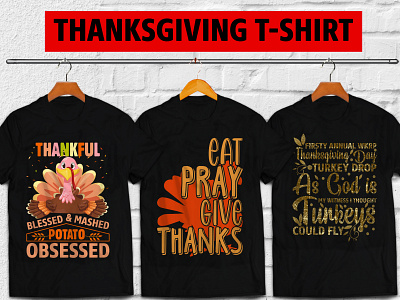 100+ Thanksgiving Day Premium T-shirt Design