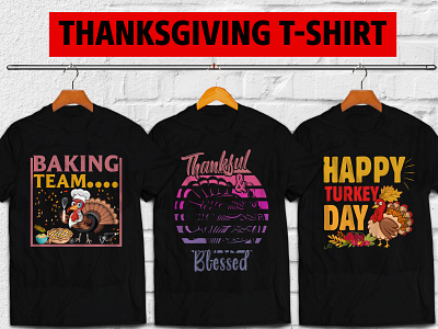 100+ Thanksgiving Day Premium T-shirt Design uiux