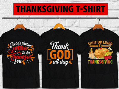 100+ Thanksgiving Day Premium T-shirt Design design happy thankgiving illustration logo shirt t shirt thanksgiving turkey