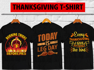 100+ Thanksgiving Day Premium T-shirt Design graphics illustration logo