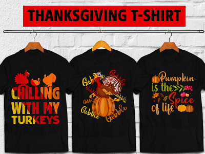 100+ Thanksgiving Day Premium T-shirt Design