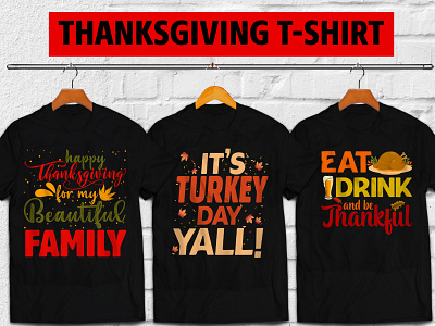 100+ Thanksgiving Day Premium T-shirt Design