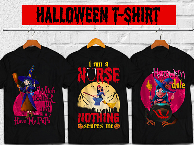 100+ Halloween T-shirt Design graphic halloween vector scary
