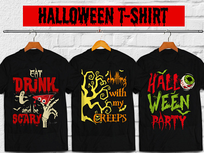 100+ Halloween T-shirt Design