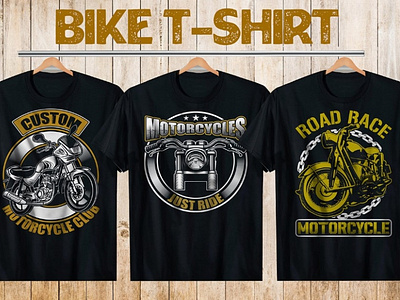 Motorcycle T-shirt Design