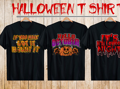Halloween T-shirt Design halloween halloween day halloween t shirt halloween vector happy halloween t shirt t shirt design