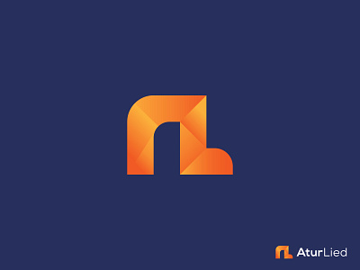 A+L Letter, modern, colorful, app Logo Design a app branding business colorful corporate identity creative design graphic design icon illustration lettermark logo love market minimal monogram ui ux unique web