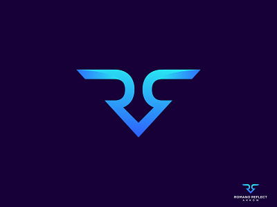 R+R Letter, Arrow, Modern Logo Design