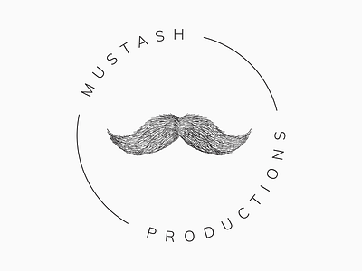 Mustash Productions Logo Design