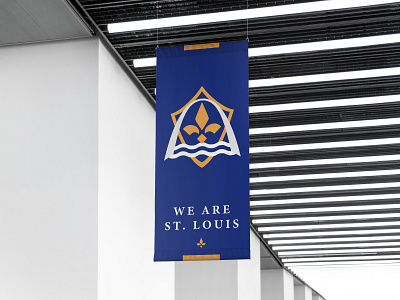 MLS St. Louis Rebrand arch brand clean design football football logo logo modern river soccer soccer logo st. louis stl