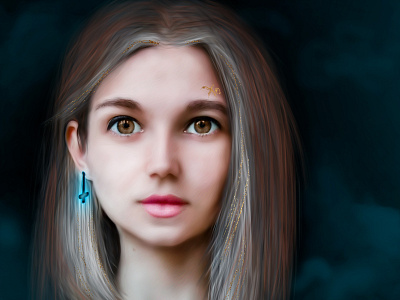 XseniyaZe art digitalart drawing girl photoshop xo xseniyaze