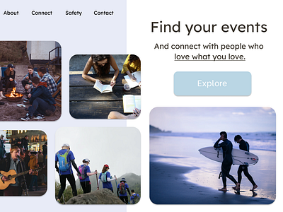 Design 15: Find your favorite events