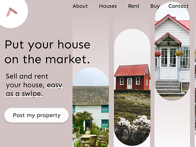 Design 22: Put your house on the market 30daychallenge 30daysofwebdesign branding dailydesignchallenge design uidesign webdesign