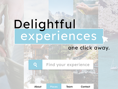 Design 26: Experiences finder