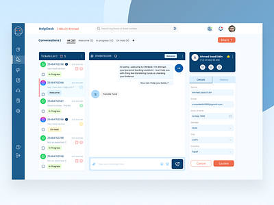 HelpDesk - AI Contact Center Aggregator Concept