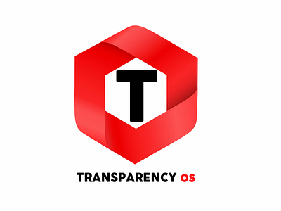 TransparencyOS branding concept justice logo